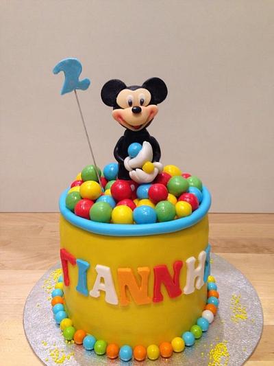 Mickey cake - Cake by Aoidi