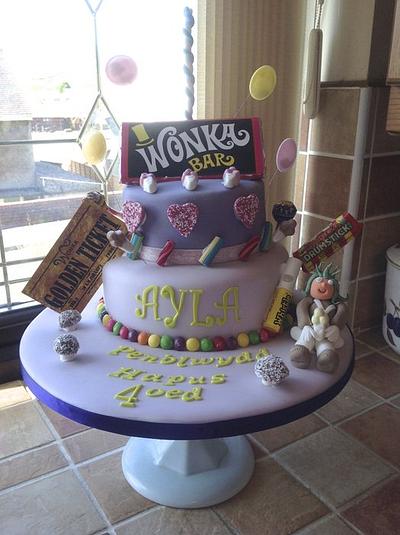 MR Wonka - Cake by Alison's Bespoke Cakes