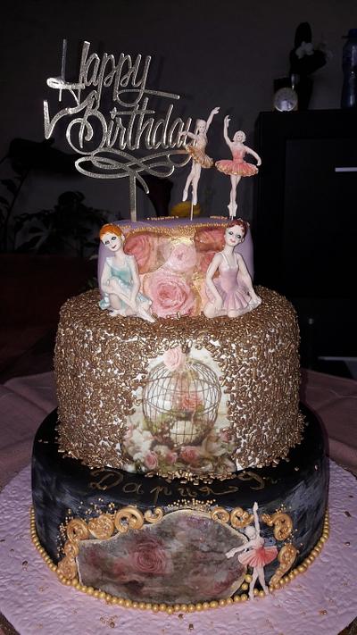 Ballet cake - Cake by Svilena Balevska