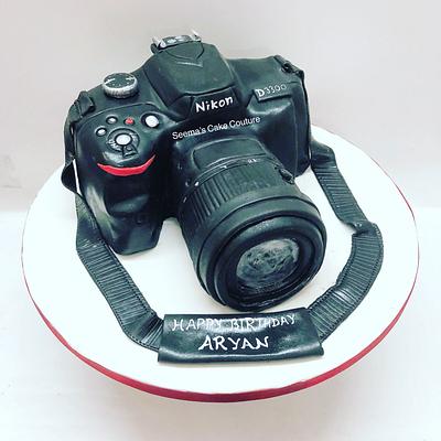 Nikon Camera Cake!  - Cake by Seema Tyagi