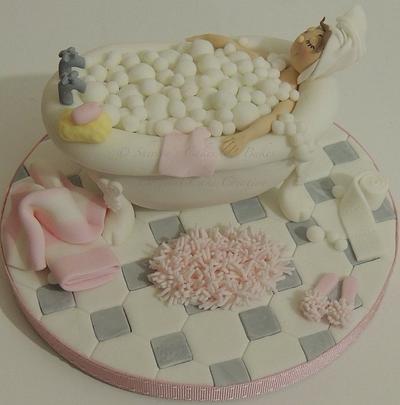 Pos Pamper bath  - Cake by Shereen