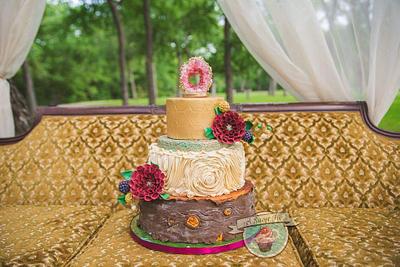 Opulent Woodland - Cake by Heather Nicole Chitty