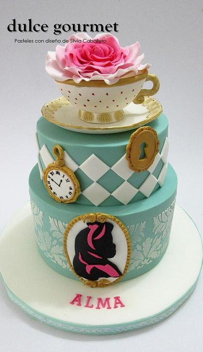 Alice in Wonderland ! - Cake by Silvia Caballero