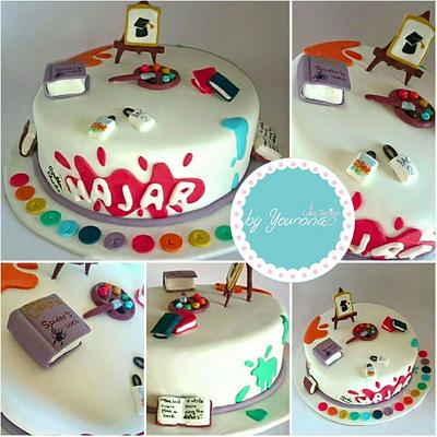 Graduation cake - Cake by Cake design by youmna 