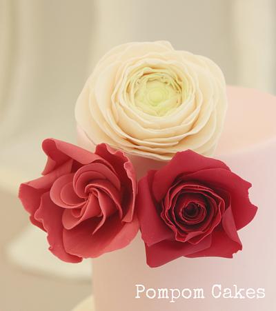 Flower cluster - Cake by PompomCakes