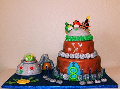 Angry Birds Cake - Cake by april aragon