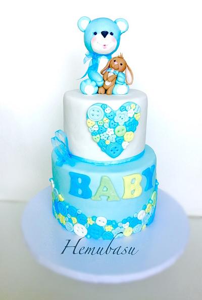Baby shower cake  - Cake by Hemu basu