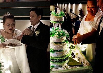 Green Wedding Cake - Cake by Digna