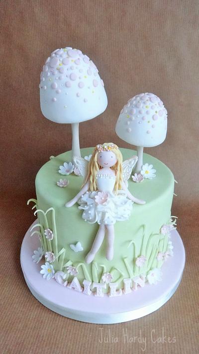 Fairy Garden Cake - Cake by Julia Hardy