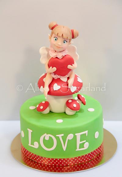 lovely fairy - Cake by Chicca D'Errico