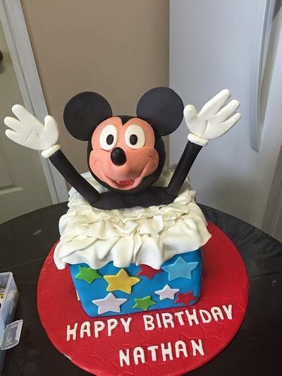 Mickey  - Cake by Viviane Rebelo