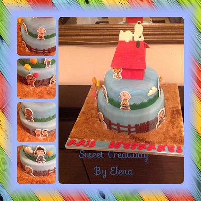 Snoopy cake - Cake by Sweet Creativity