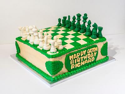 Chess Cake - Cake by Lace Cakes Swindon
