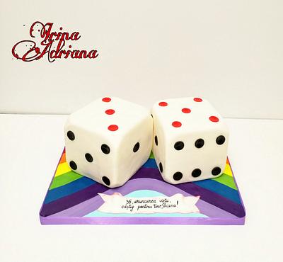 Dice cake - Cake by Irina-Adriana