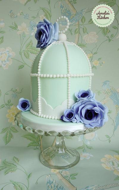 Birdcage cake - Cake by Helen Ward