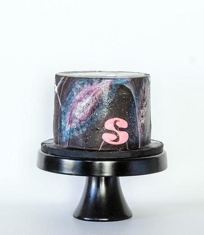 Galaxy - Cake by Anchored in Cake