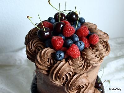 Anniversary cake - Cake by Sweet Dreams by Heba 