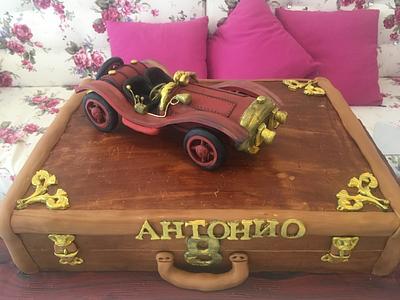 Retro Car  - Cake by Doroty