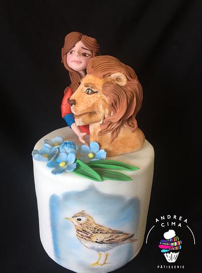 The Lady and the Lion - Cake by Andrea Cima