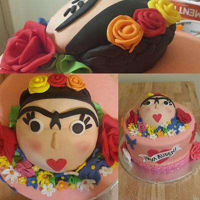Frida Kahlo cake - Cake by Lolo 