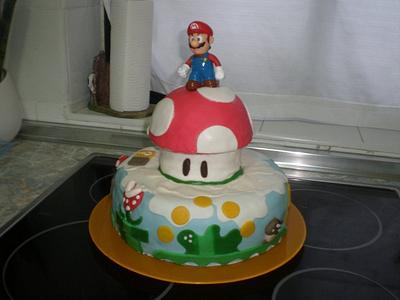 SuperMario cake - Cake by Elena Garcia Rizo