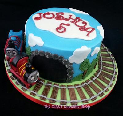 Thomas the Tank Engine - Cake by Amelia Rose Cake Studio