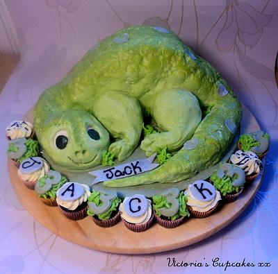Dino Cake - Cake by Victoria Jayne