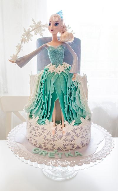 Frozen Elsa Cake - Cake by Art Bakin’