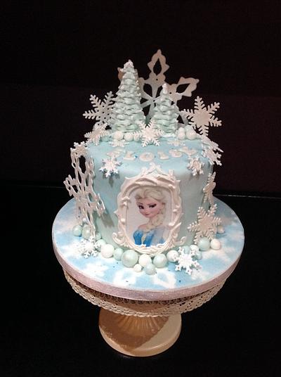 Frozen cake  - Cake by Andrias cakes scarborough