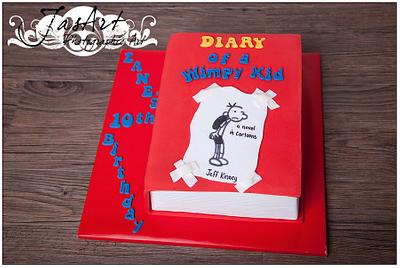 Diary of a Whimpy Kid - Cake by Rachel