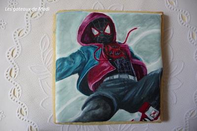 Spiderman into the spider-verse - Cake by ginaraicu
