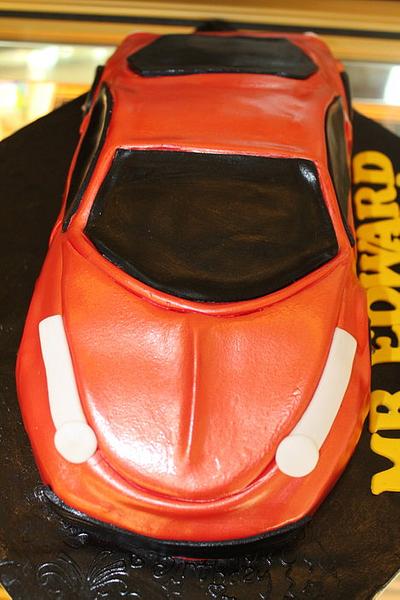 Red Sport Car - Cake by Reggae's Loaf