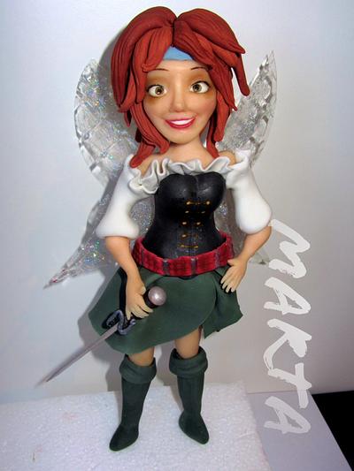Zarina, pirate fairy - Cake by LeTorteDiMartaP