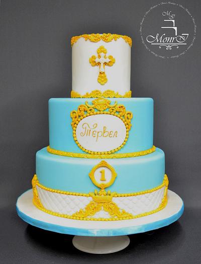 Christening Cake - Cake by Mina Avramova