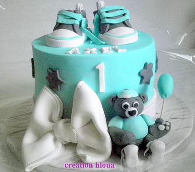 cake baby shoes converse - Cake by creation hloua