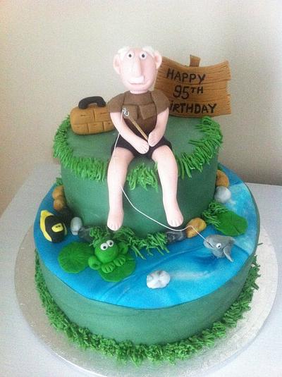 Fishing - Cake by Susanne