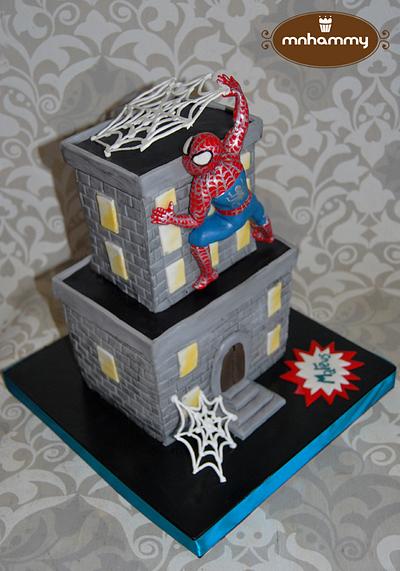 Spiderman - Cake by Mnhammy by Sofia Salvador