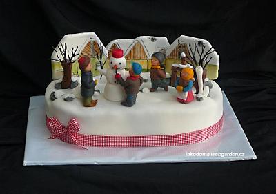 Winter - Cake by Jana