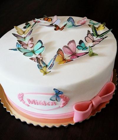 butterfly - Cake by zuzacik
