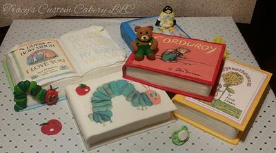 Storybook Baby Shower Cake - Cake by Tracy's Custom Cakery LLC