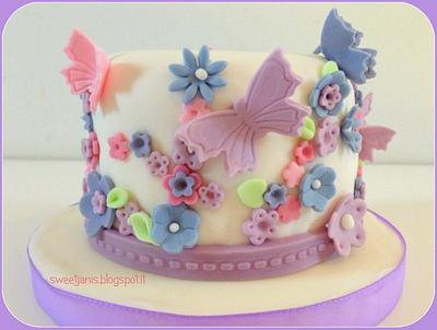 Butterflies - Cake by Sweet Janis