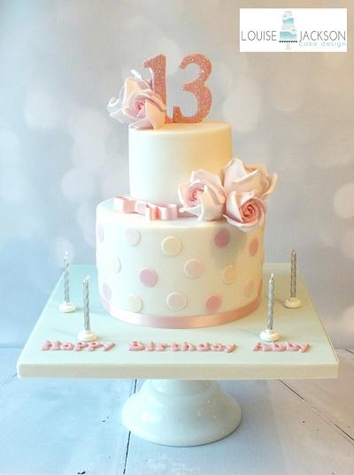 Pretty pastels - Cake by Louise Jackson Cake Design