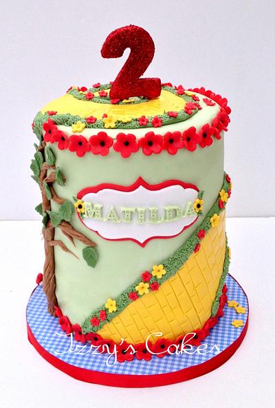 Wizard of Oz Rainbow Cake - Cake by The Rosehip Bakery