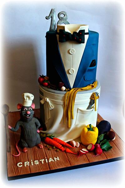 Chef-Gentleman  - Cake by Sabrina Di Clemente
