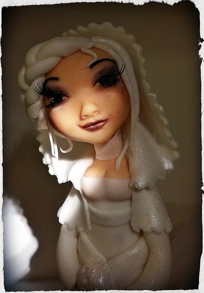 Lady snow - Cake by Zuccherina 