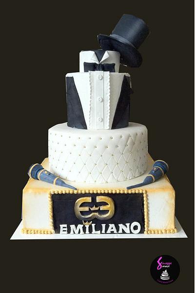 torta per emiliano event - Cake by giuseppe sorace