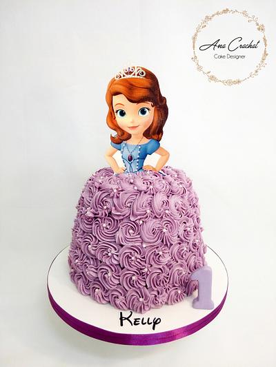 Princess Sophia the First  - Cake by Ana Crachat Cake Designer 