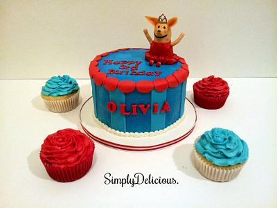 Olivia  - Cake by Simply Delicious Cakery