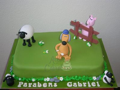 Shaun Sheep! - Cake by Artur Cabral - Home Bakery