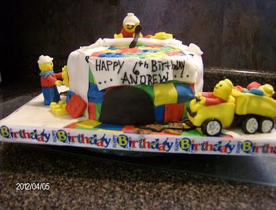 Lego cake - Cake by Sara